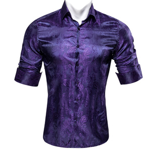 <span class=keywords><strong>Camicie</strong></span> da uomo di alta qualità <span class=keywords><strong>camicie</strong></span> da festa per le vacanze camicia regolare con stampa neve a maniche lunghe hawaiane - Product Image 1