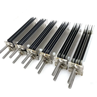 Matériau d'anode Électrode en titane haute résistance à la corrosion Électrode Platine Titane Ti/PbO2 pour le traitement des eaux usées