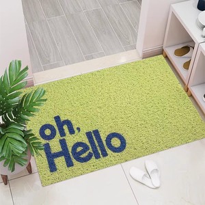 Tapis à motif personnalisé à usage domestique, tapis de porte Hello, matériau PVC épais imprimé, <span class=keywords><strong>paillasson</strong></span> d'entrée de bienvenue antidérapant - Product Image 4
