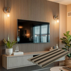 Nuovo arrivo dimensioni personalizzate e colore impermeabile rivestimento murale materiale di alta qualità Wpc <span class=keywords><strong>Pvc</strong></span> pannello di parete - Product Image 1