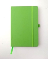 Cahier A5 personnalisé fait à la main couverture en tissu de lin écologique Journal quotidien personnalisé imprimé populaire comprend du papier PP PVC