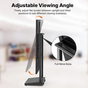 หน้าจอโฆษณาแบบพกพา <span class=keywords><strong>OLED</strong></span> ขนาด <span class=keywords><strong>42</strong></span> นิ้ว ดีไซน์ใหม่ สำหรับใช้งานภายในอาคาร เหมาะสำหรับห้างสรรพสินค้า ป้ายดิจิทัลแบบเคลื่อนย้ายได้ ตั้งพื้น รับประกัน 3 ปี - Product Image 6