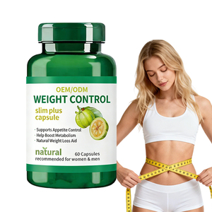 Kapsul Pembakar Lemak Garcinia Cambogia Label Pribadi, Suplemen Pengatur Berat Badan, Pengatur Metabolisme, Ekstrak Alami, Penekan Nafsu Makan - Product Image 1