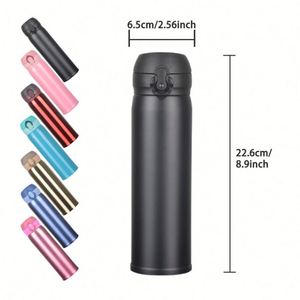 Nouvelle Bouteille d'Eau Isotherme Portable en Acier Inoxydable de 500 ml avec Infuseur et Cordon – Modèle Personnalisé - Product Image 6