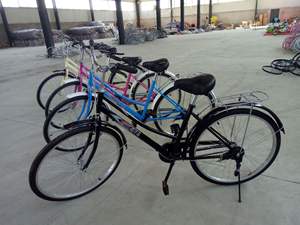 Bicicleta urbana de una sola velocidad, cuadro de acero al carbono, 24/26 pulgadas, barata - Product Image 6