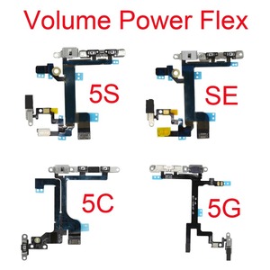 Nuevo Cable Flexible de Encendido/Apagado para <span class=keywords><strong>iPhone</strong></span> 5S SE 2016 2020, Conector de Silencio y Control de Volumen, Piezas de Repuesto - Product Image 2
