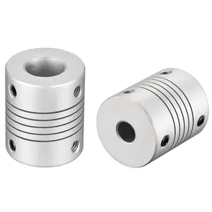 Diameter Coupler 10Mm/12Mm/14Mm/15Mm/16Mm Aluminum Pto Spline Drive Shaft Coupling Flexible Coupler Motor Connector