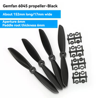Hélices Gemfan 5030 5040 5045 6030 6040 6045 en nylon renforcé de carbone à 2 pales CW et CCW pour drone de course FPV RC