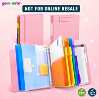 Organisateur de classeur à 3 anneaux avec bloc-notes et intercalaires, dossier à documents floral foncé pour enfants, enseignants, écoles, salles de classe, CPC ASTM, vente en gros