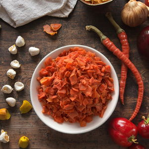 Liansheng AD organik dehidrasi bubuk serpihan wortel kering 10*10 grosir sayuran tumbuh rumah kaca diproses teknik panggang - Product Image 5