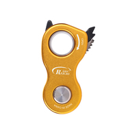 Poulie multifonctionnelle 3 en 1 à verrouillage automatique, 22 kN, aluminium 7075, anti-chute, pour l'escalade, le sauvetage, les travaux en hauteur, corde de 8 à 13 mm