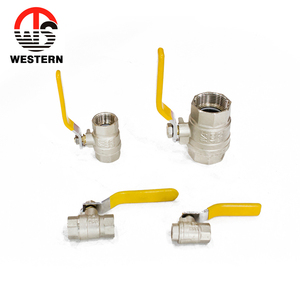 2 pulgadas de latón forjado puerto estándar 400WOG chapados en níquel agua Mini válvula de bola de <span class=keywords><strong>Gas</strong></span> - Product Image 5