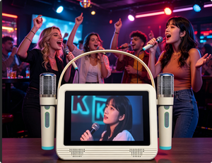<strong>Cheap</strong> Factory Price <strong>Karaoke</strong> Speaker With Screen Professional <strong>Karaoke</strong> System Player Play Music Video Home Use <strong>Karaoke</strong> <strong>Machine</strong> - Product Image 3