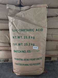 Acide tartrique à prix d'usine, retardateur de mortier de ciment hautement efficace. Acide L-(+)-tartarique - Product Image 2