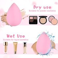 Mini Éponge de Maquillage Beauté Économique Multicolore Ultra Douce pour Fond de Teint Poudre Liquide