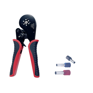 Outil de sertissage hexagonal HSC8 16-6, professionnel, pour électriciens, sertisseur à cliquet pour fils, installation de câblage électrique - Product Image 1