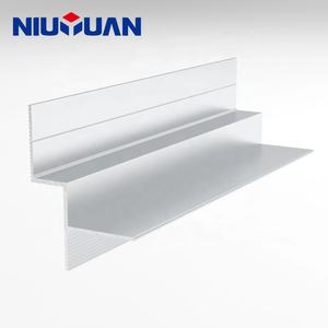NIUYUAN nuovo Design Interior muro a secco in alluminio anodizzato rivelano Gap ombra profilo <span class=keywords><strong>Z</strong></span> - Product Image 2