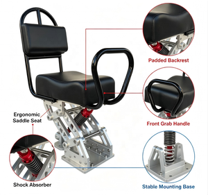 Marine Jockey <strong>Seat</strong> RIB Boat Suspension <strong>Seat</strong> for Console Small Boat - Product Image 2