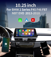 SENCH Écran tactile de navigation GPS sans fil Linux 10,25 pouces Carplay Android Auto pour BMW F45 F46 F87