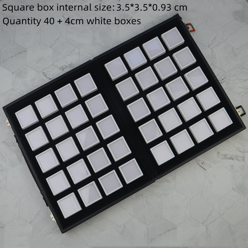 40 + 4cm  white boxes