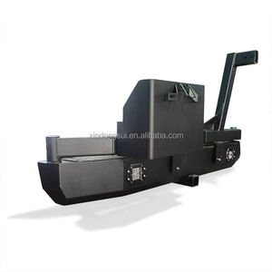 Parachoques Trasero de Metal Reforzado con Acero Negro 4x4 con Soporte para Bidón de Aceite y Soporte para Llanta de Repuesto para Dodge Ram <span class=keywords><strong>Jeep</strong></span> Gladiator - Product Image 2