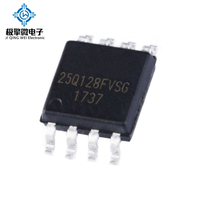 Memoria Flash SPI JQW W25Q128FVSIG SOP-8 de 128Mbit para Almacenamiento de Firmware, Original, Nueva, de Alta Calidad, Precio Real