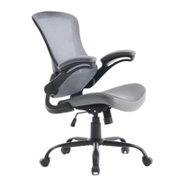 JR RACING JRMC-38 Chaise de bureau exécutive pivotante moderne de haute qualité à dossier haut, grande taille, ergonomique, en maille, inclinable, réglable en hauteur, durable, avec fonction massage