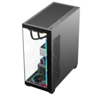 AntarcChill ATX Table Desktop CPU PC Cabinet Super High Airflow Gaming Case Tempered Glass Good Quality Computer Accessories