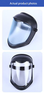 Protector Facial Completo Antivaho y Antirrayaduras, Doble Protección, Multiusos para Seguridad Industrial, de Construcción y Doméstica - Product Image 4