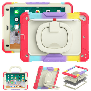 Fábrica al por mayor TPU de silicona suave Arco Iris funda protectora para tableta para niños con soporte con estuche para bolígrafo para <span class=keywords><strong>iPad</strong></span> <span class=keywords><strong>Pro</strong></span> 9,7 Air 2 - Product Image 6