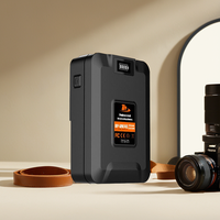 Batterie de caméra Li-Ion V-Mount 74Wh 5000mAh avec port Type-C D-Tap 14.8V pour jeux et caméscope de surveillance