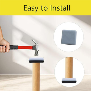 Cursori per mobili, mobili <span class=keywords><strong>blu</strong></span> scivola con unghie, unghie 25*25mm su mobili plantare per sedie per un facile spostamento su moquette, piastrelle - Product Image 6