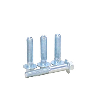M16 Hex mặt bích Bolt lớp 10.9 kẽm mạ thép hợp kim iatf16949 chứng nhận | Cường độ cao Công cụ sản xuất phần cứng - Product Image 1