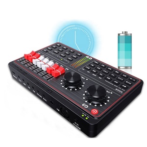 Professionnel G9 Interface usb carte <span class=keywords><strong>son</strong></span> studio d'<span class=keywords><strong>enregistrement</strong></span> pour téléphone <span class=keywords><strong>pc</strong></span> ordinateur Application de Diffusion En Direct - Product Image 1