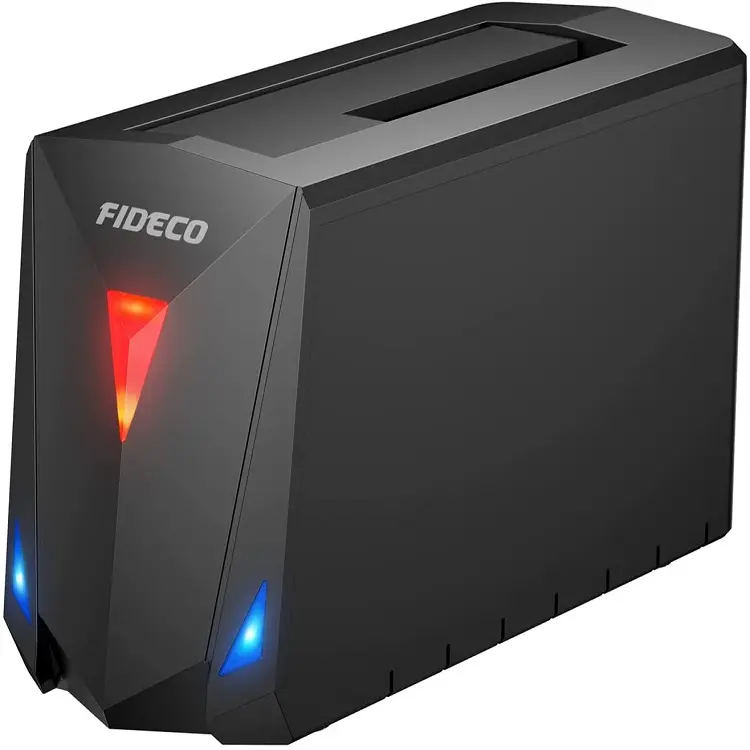 FIDECO New 1 Bay 2.5 3.5 Inch Usb 3.0 Hard Drive Disk Sata Hdd Ssd Docking Station