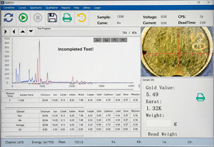 Testeur de composition des métaux instantané et kit de pureté de l'or XRF pour métaux précieux - Product Image 5