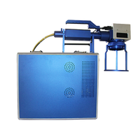 Nouvelle machine de marquage laser à fibre CNC haute précision avec tête Raycus refroidie par air, prenant en charge les formats DXF/BMP/PLT