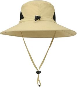 Chapeau Boonie Pliable en Maille Anti-UV pour Hommes et Femmes, Imperméable à Large Bord, Idéal pour l'Été, la Plage, la Pêche et la Randonnée - Product Image 3