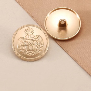 Hot Bán Chất Lượng Cao Sang Trọng Kim Loại Nút Tùy Chỉnh Chân Gió Áo Kẽm Hợp Kim Áo Khoác Womens Nút Quần Áo - Product Image 6