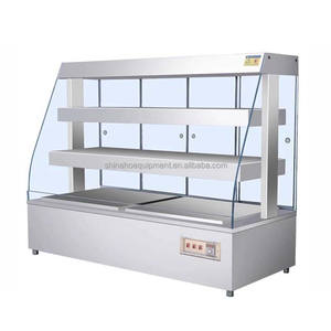 Calentador de alimentos eléctrico Bain Marie independiente de acero inoxidable 201/304 de alta calidad Shineho para pollo/hambuger/Pizza - Product Image 1