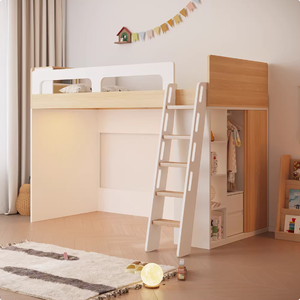 <span class=keywords><strong>Lit</strong></span> <span class=keywords><strong>cabane</strong></span> en bois pour chambre d'enfant <span class=keywords><strong>avec</strong></span> <span class=keywords><strong>bureau</strong></span>, fabriqué en Chine pour les enfants - Product Image 5