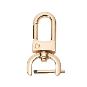 ตะขอเกี่ยวแบบหมุนได้ แข็งแรง ทนทาน ถอดออกได้ พร้อมห่วงเกลียว คลิปหนีบ สำหรับกระเป๋าถือ อุปกรณ์เสริม พวงกุญแจ - Product Image 6