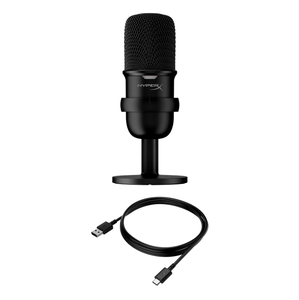 Microphone de jeu à condensateur USB HyperX <span class=keywords><strong>SoloCast</strong></span> pour PC, PS4, diffusion en direct, enregistrement de podcasts, diffusion d'e-sport - Product Image 6