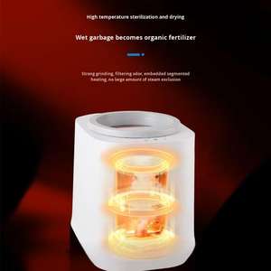 جهاز التخلص من نفايات الطعام سعة 4 لتر للمطبخ، يعمل بضغطة زر واحدة، يعالج الطعام بكفاءة، ينتج سماد عضوي، التخلص من النفايات بدون استخدام اليدين - Product Image 4