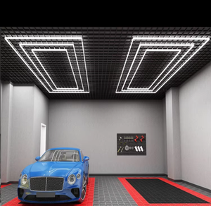<span class=keywords><strong>Precio</strong></span> de fábrica Hexágono Led Light Car <span class=keywords><strong>Detailing</strong></span> Light Car Showroom Lámpara Taller de reparación de automóviles Luz Led - Product Image 2