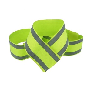 Ánh Sáng Cao Huỳnh Quang Đàn Hồi Có Thể Điều Chỉnh Vải Băng Phản Quang Băng Tay Cho Cánh Tay Cổ Tay Mắt Cá Chân - Product Image 1