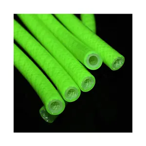 Anti-aging high pressure resistant composite braided silicon hose pipe silicone rubber tube