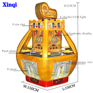 Máquina de Juegos Temática Castillo Dorado, Operada con Monedas y Billetes, de Gran Escala, Precio de Fábrica, Interfaz en Inglés, 110/220V, Marca <span class=keywords><strong>Funpark</strong></span> - Product Image 5