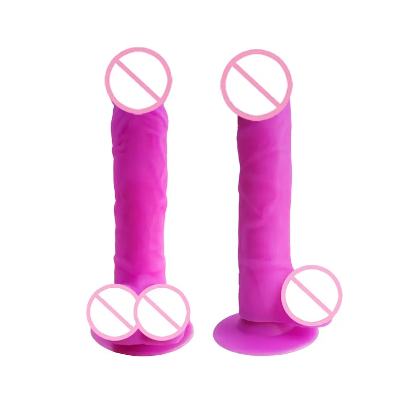 Penis Vagina Super Lembut Dildo Kulit Domba Bebas Dildo dan Vibrator