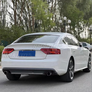 Aileron de coffre arrière pour Audi A5 S5 4 portes 2009 2010 2011 2012 2013 2014 2015 2016, becquet de toit arrière de voiture, aileron séparateur - Product Image 3